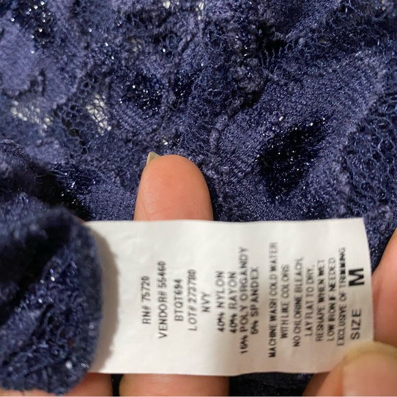 BKE BOUTIQUE BLUE TANK TOP SIZE M GREAT CONDITION ✨ - Picture 8 of 8